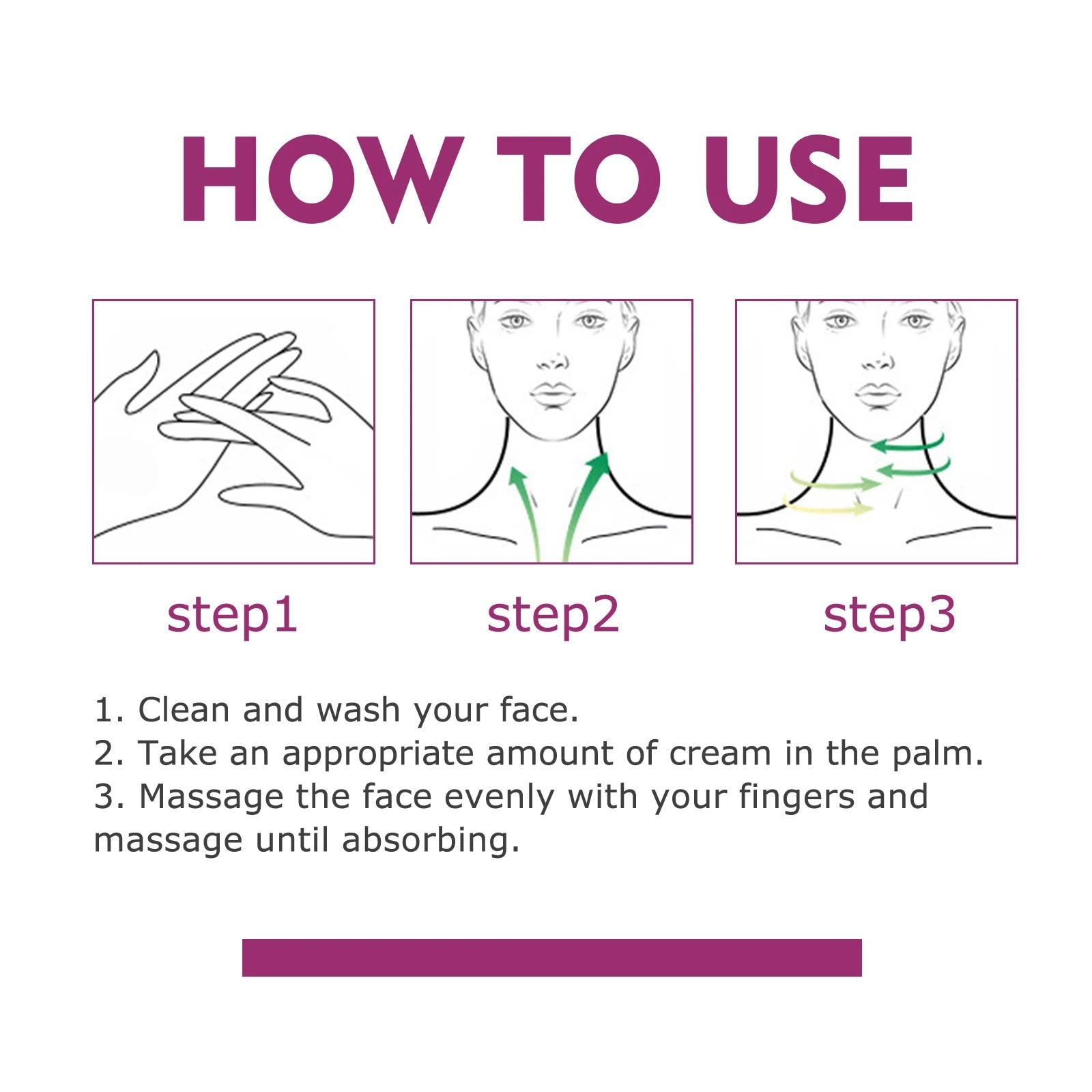 Hydrolyzed Collagen Neck Cream Eliminate Neck Fine Lines Firming Lifting Neck Remove Double Chin Rejuvenation Cream Skincare