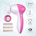Electric Facial Cleansing Brush | Portable, Waterproof, Multifunctiona