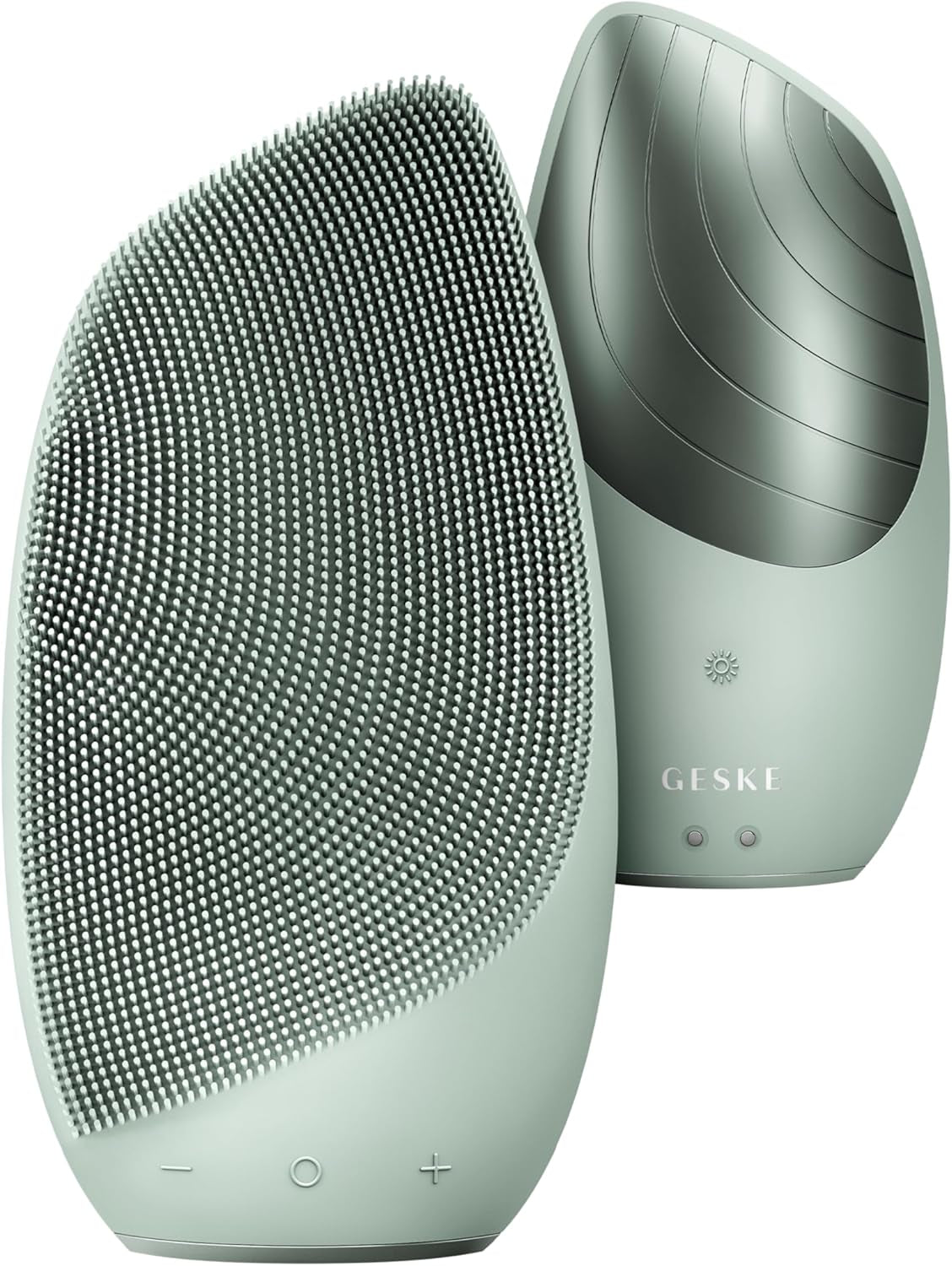 Smartappguided™ Sonic Thermo Facial Brush | 6 in 1 | Skin Cleansing | Cleansing Brush with Thermal Function | Facial Massager | Electric Facial Brush | Facial Cleansing Device