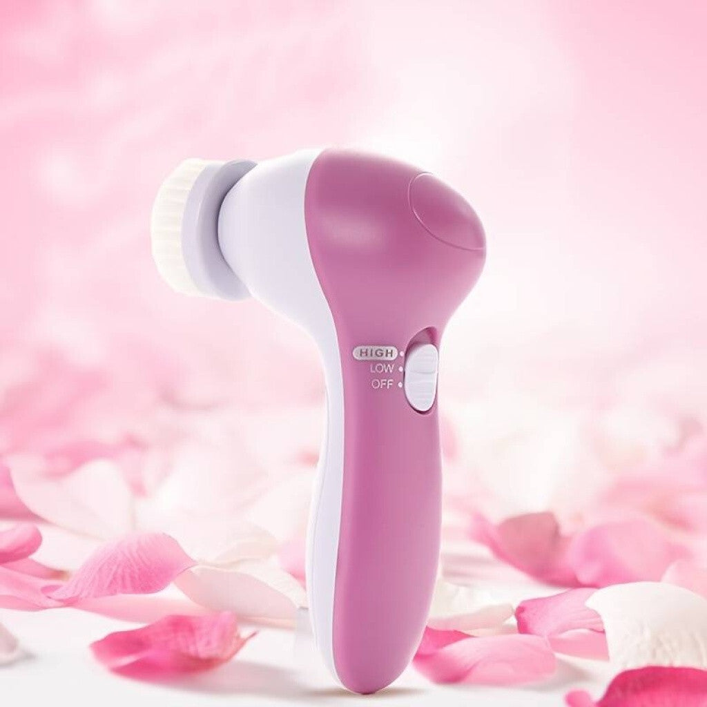 Electric Facial Cleansing Brush | Portable, Waterproof, Multifunctiona