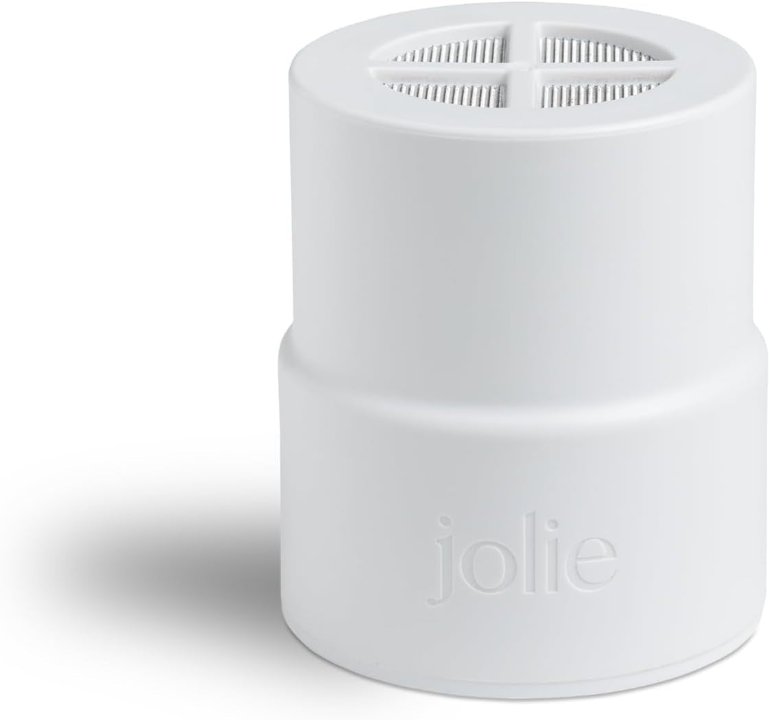 The Jolie Replacement Filter for the Jolie Filtered SHOWERHEAD- High Pressure Showerhead Filter, Hair and Skincare Accessory to Improve Beauty and Personal Care Routine