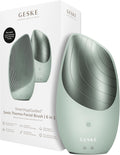 Smartappguided™ Sonic Thermo Facial Brush | 6 in 1 | Skin Cleansing | Cleansing Brush with Thermal Function | Facial Massager | Electric Facial Brush | Facial Cleansing Device