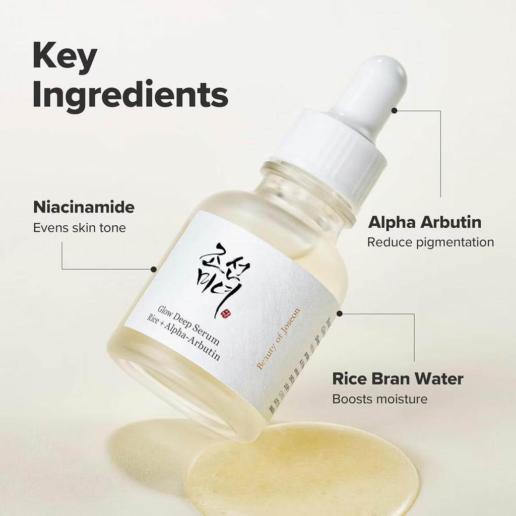 Glow Deep Serum: Rice + Alpha- Arbutin, 2 X 30Ml