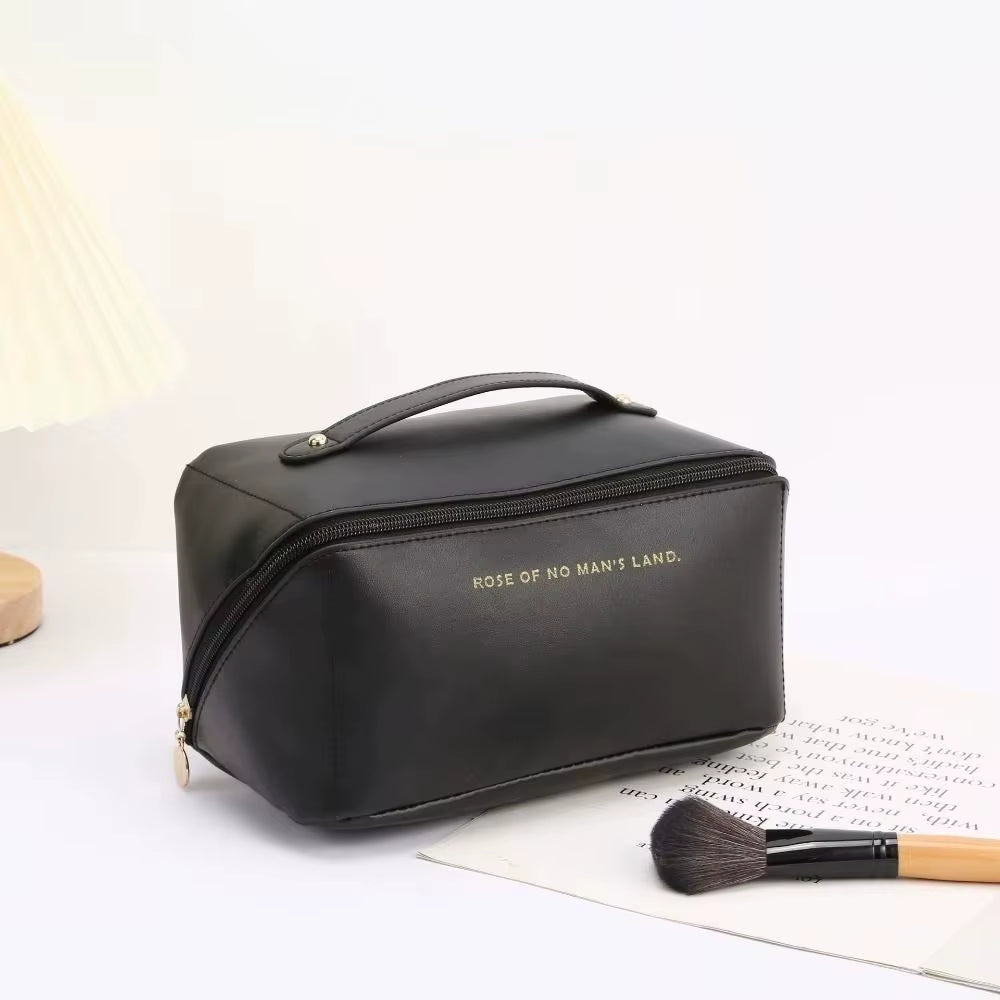 Portable Travel Cosmetics Storage Bag Large-Capacity Makeup Bag Waterproof Beauty and Skincare Beauty Pillow Toiletries Handbag
