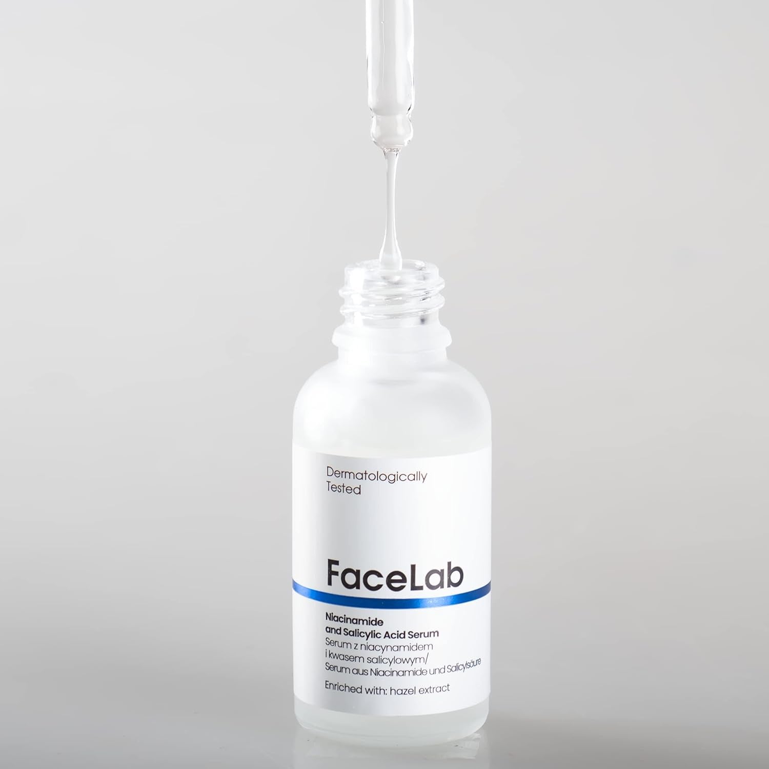 Pore Refining Serum, Minimising Large Pores Serum, Balances Skin Oil, Removes Dead Skin Cells, Supports Bright Skin, for All Skin Types, 30Ml
