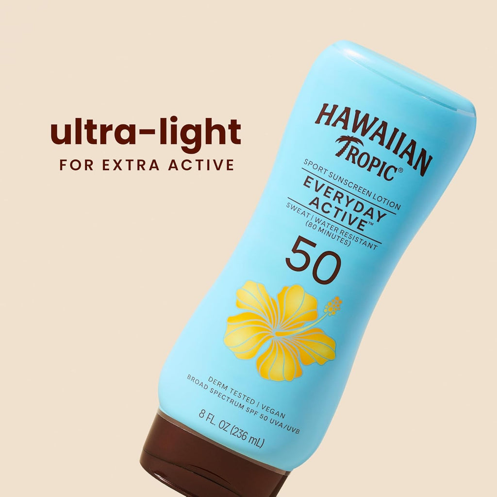 Island Sport Broad Sprectrum Sunscreen Lotion, SPF 50 - 8 Ounce