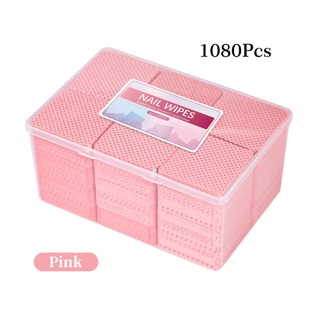 Nail Polish Remover Wipes Nail Cleaning Pads, Non Woven Nail Pads for Women Girl Beauty Salon