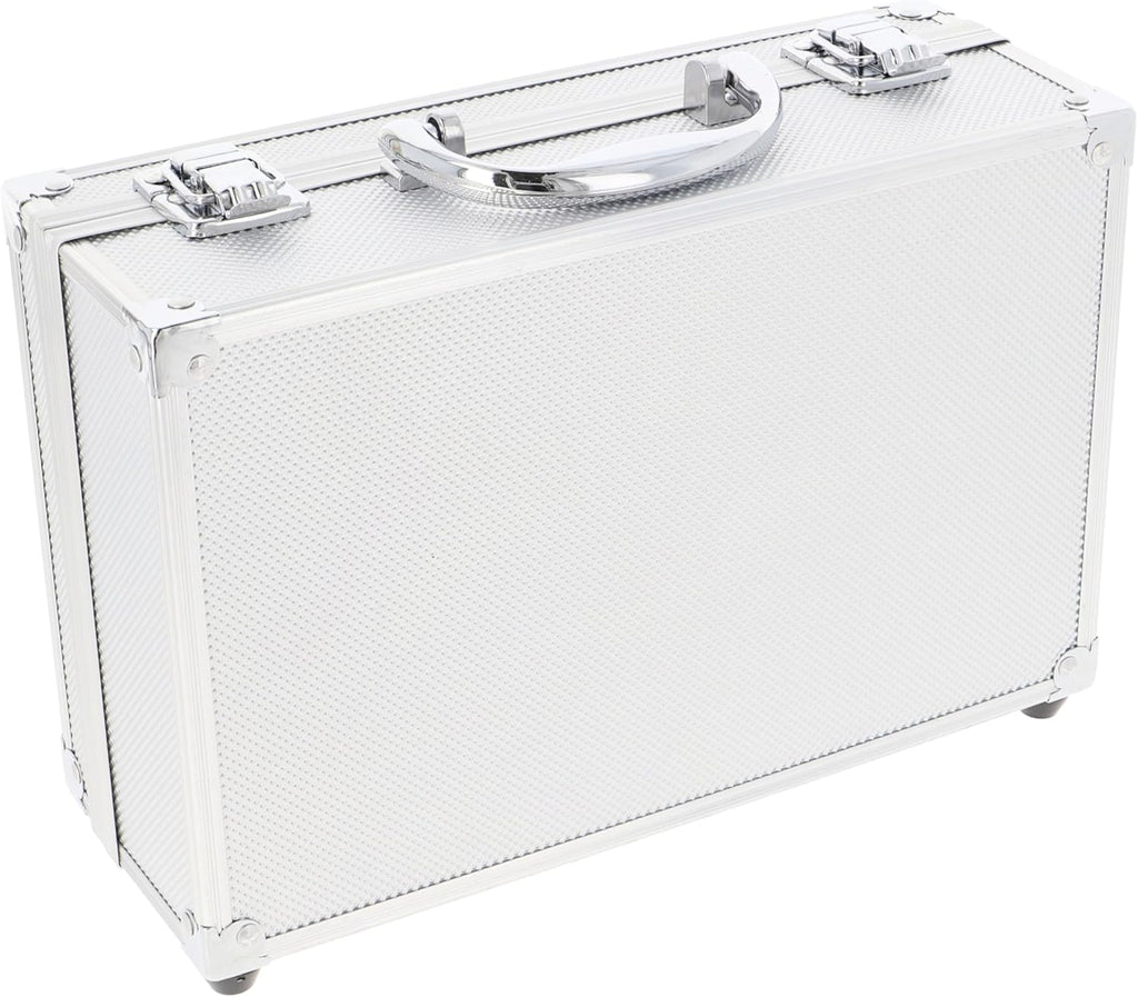 Dazzling Makeup Case – 60-Piece Vegan Makeup Set for Teenagers – Elegant Silver Box – Compact and Lightweight Design – Travel-Friendly Women’S Makeup Set
