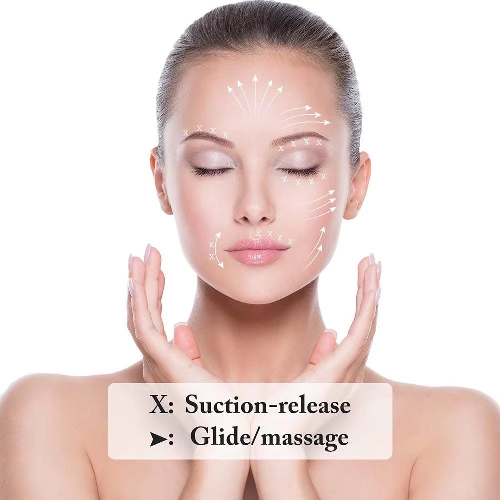 2/3PCS Facial Cupping Cup 1PCS Face Cup Silicone Cupping Massage Vacuum Suction Mug for Body Face Leg Arm Back Shoulder Muscle