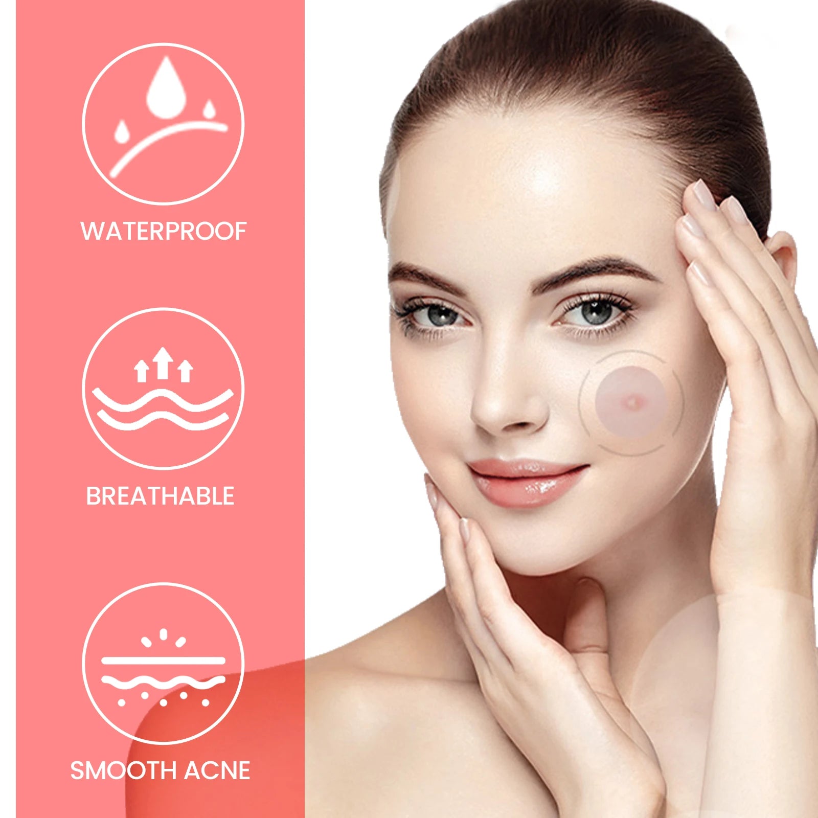 Pimple Patches Deep Clean Gentle Non-Irritating Facial Treatment Acne Removal Waterproof Beauty Skincare Concealer Pimple Marks