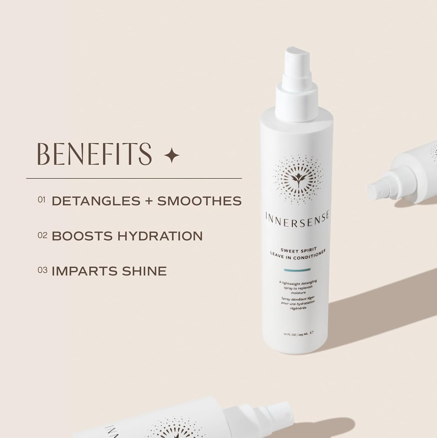 Organic Beauty, Sweet Spirit, Leave in Conditioner, 8.5 Fl Oz (250 Ml)