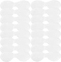 100 Sheets Disposable Eye Pads Non Woven Cotton Disposable Eye Mask Eye Mask Paper Beauty Sheets for Skincare Spa Salon Use
