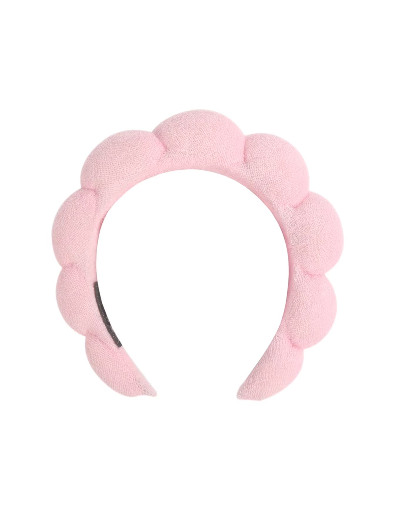 1/3Pcs Fashion Microfiber Washing Wristbands Scrunchies Puffy Headband Spa Bubble Headband for Washing Face Makeup Shower Skincare