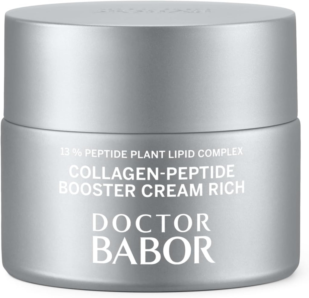 DOCTOR  Collagen-Peptide Booster Cream Rich | Rich Anti-Ageing Care for Demanding Skin | the Intensive Moisturising Cream Has a Revitalising and Firming Effect | Vegan | 50Ml