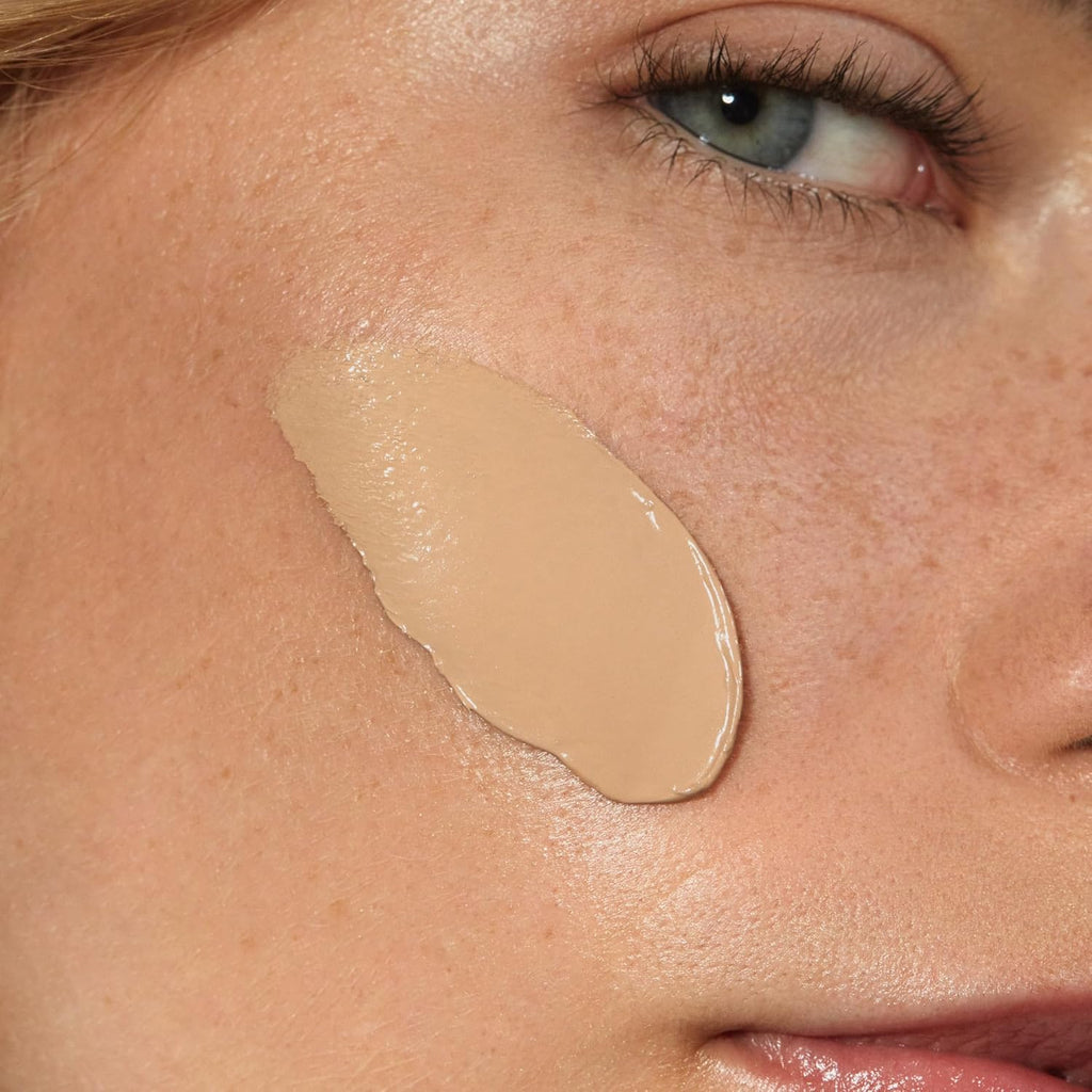 Organic Skincare | SKINONYM Semi-Matte Peptide Foundation, #40 Sand, 30Ml – Boosted by Potent Skincare Actives, Seamless Coverage, Adapts to the Skin'S Texture, Dermatologically Tested.