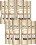 12 Pack  Visible Glow Self Tan Lotion Medium to Dark for Gradual Skin Tone, 400Ml