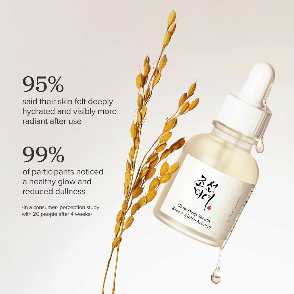 Glow Deep Serum: Rice + Alpha- Arbutin, 2 X 30Ml