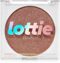 Diamond Bounce Highlighter in Rose Gold, Ultra-Fine Gel-Powder Highlighter with Rose Gold Shimmer for an Icy Iridescent Highlight