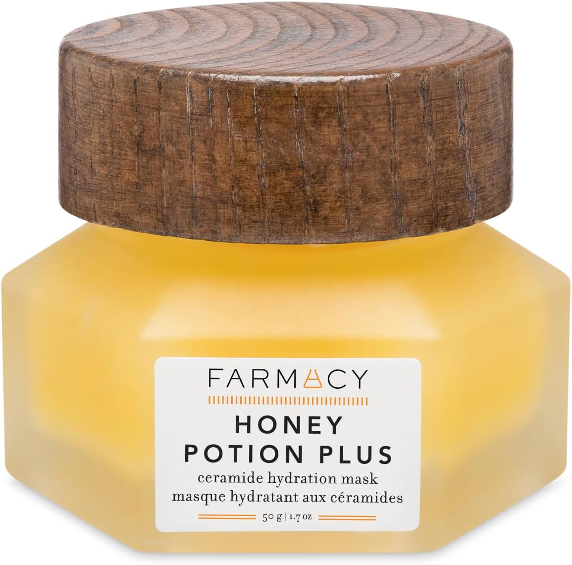 Honey Potion Face Mask - Antioxidant Rich Hydration Mask - Natural Moisturizing Facial Mask (1.7 Oz)