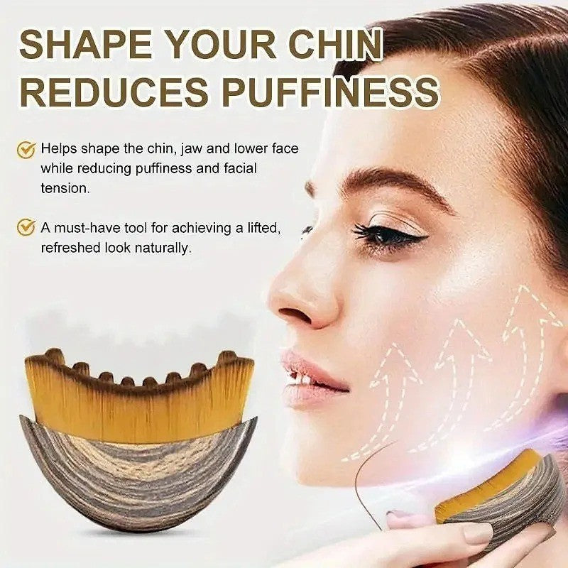Lymphatic Contour Face Brush, Dry Brushing Face Brush,Lymphati