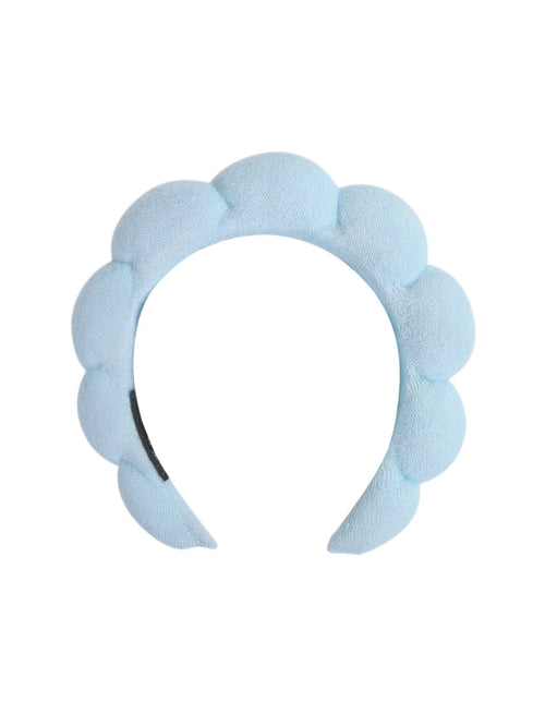 1/3Pcs Fashion Microfiber Washing Wristbands Scrunchies Puffy Headband Spa Bubble Headband for Washing Face Makeup Shower Skincare