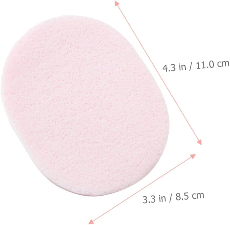 12Pcs Sponge Puff Cleaning Sponge Puff Makeup Powder Breathable Portable Simple and Compact Design Mixed Colour for Face Cleansing Assorted Style