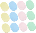 12Pcs Sponge Puff Cleaning Sponge Puff Makeup Powder Breathable Portable Simple and Compact Design Mixed Colour for Face Cleansing Assorted Style