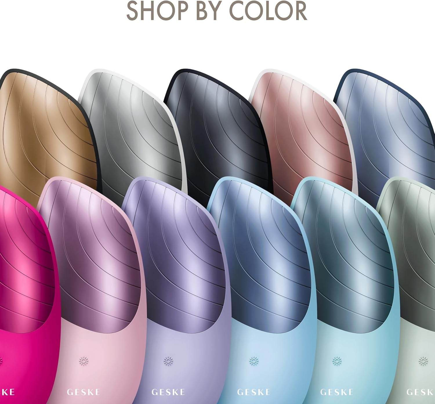 Smartappguided™ Sonic Thermo Facial Brush | 6 in 1 | Skin Cleansing | Cleansing Brush with Thermal Function | Facial Massager | Electric Facial Brush | Facial Cleansing Device