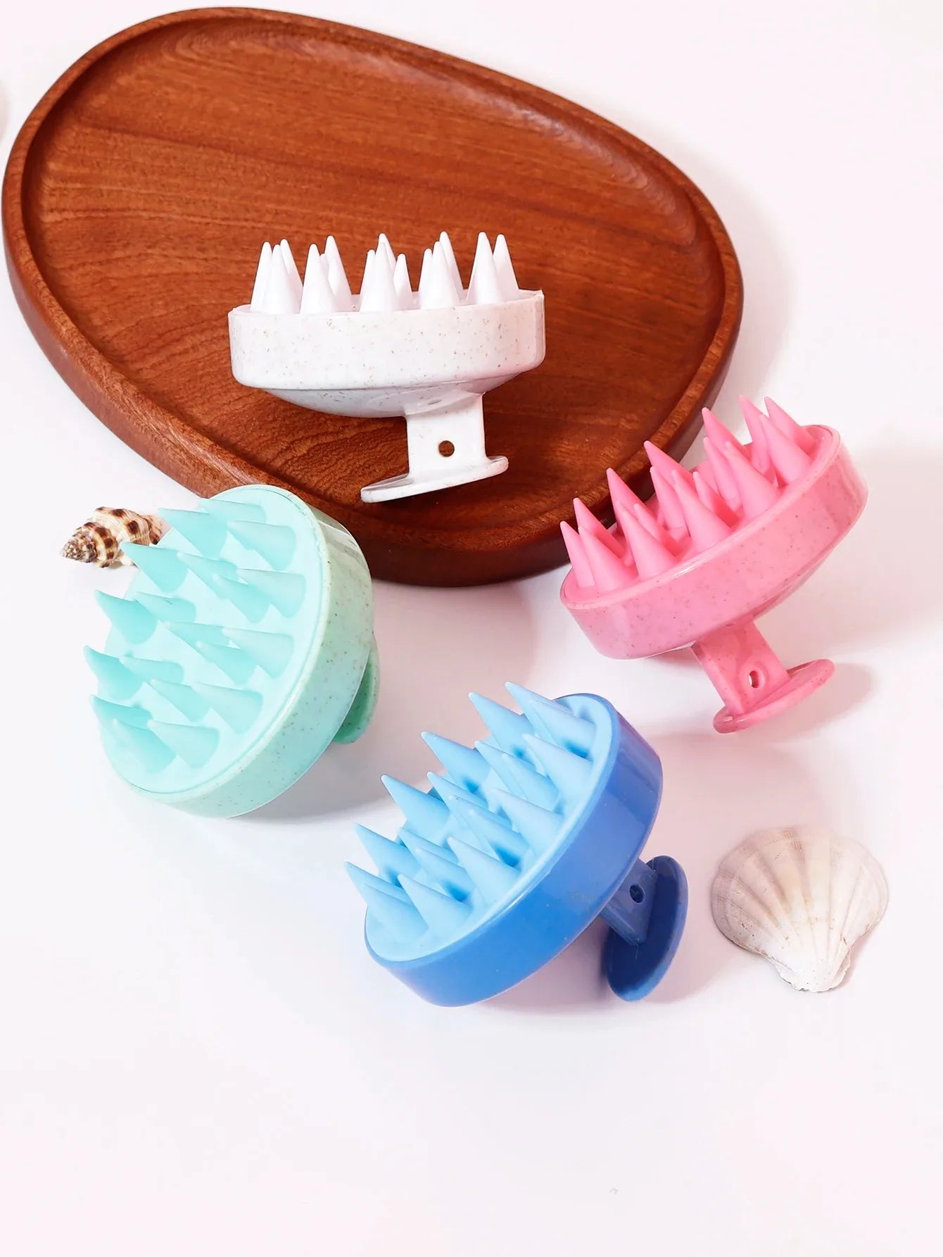 Hair Wash Brush, Silicone Scalp Massage Comb, Soft Body Massage Brush, Beauty and Hairdressing Tool, Shower SPA Comb