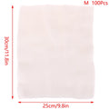 100Pcs Disposable Spa Face Gauze Mask Paper Sheet Beauty Salon Special Gauze Block Pre-Cut Facial Sheet Skin Fiber Paper