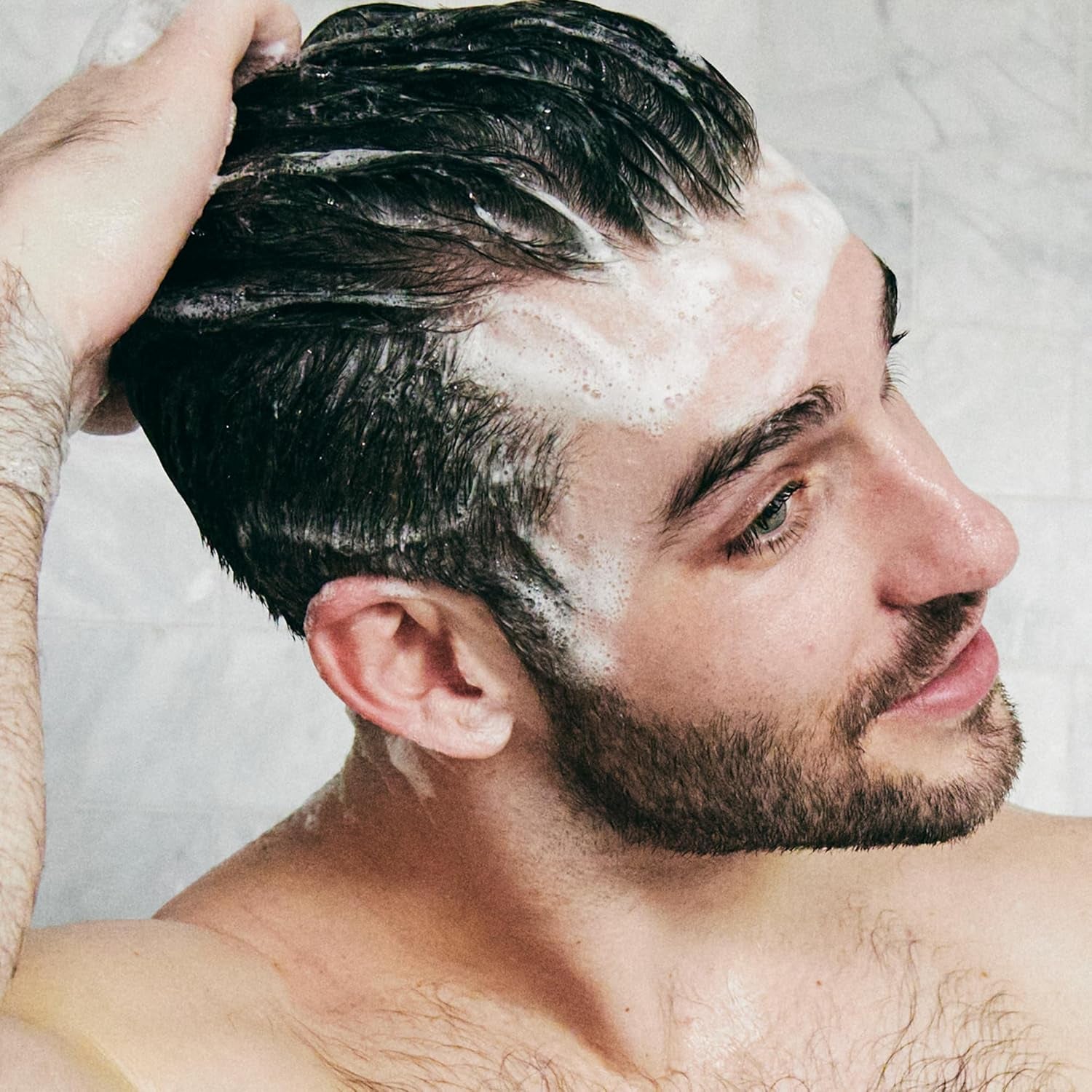 Brickell Men'S Relieving Dandruff Shampoo for Men, Natural & Organic, Soothes and Eliminates Dandruff with Ziziphus Joazeiro, Aloe and Jojoba Oil (237 Ml)