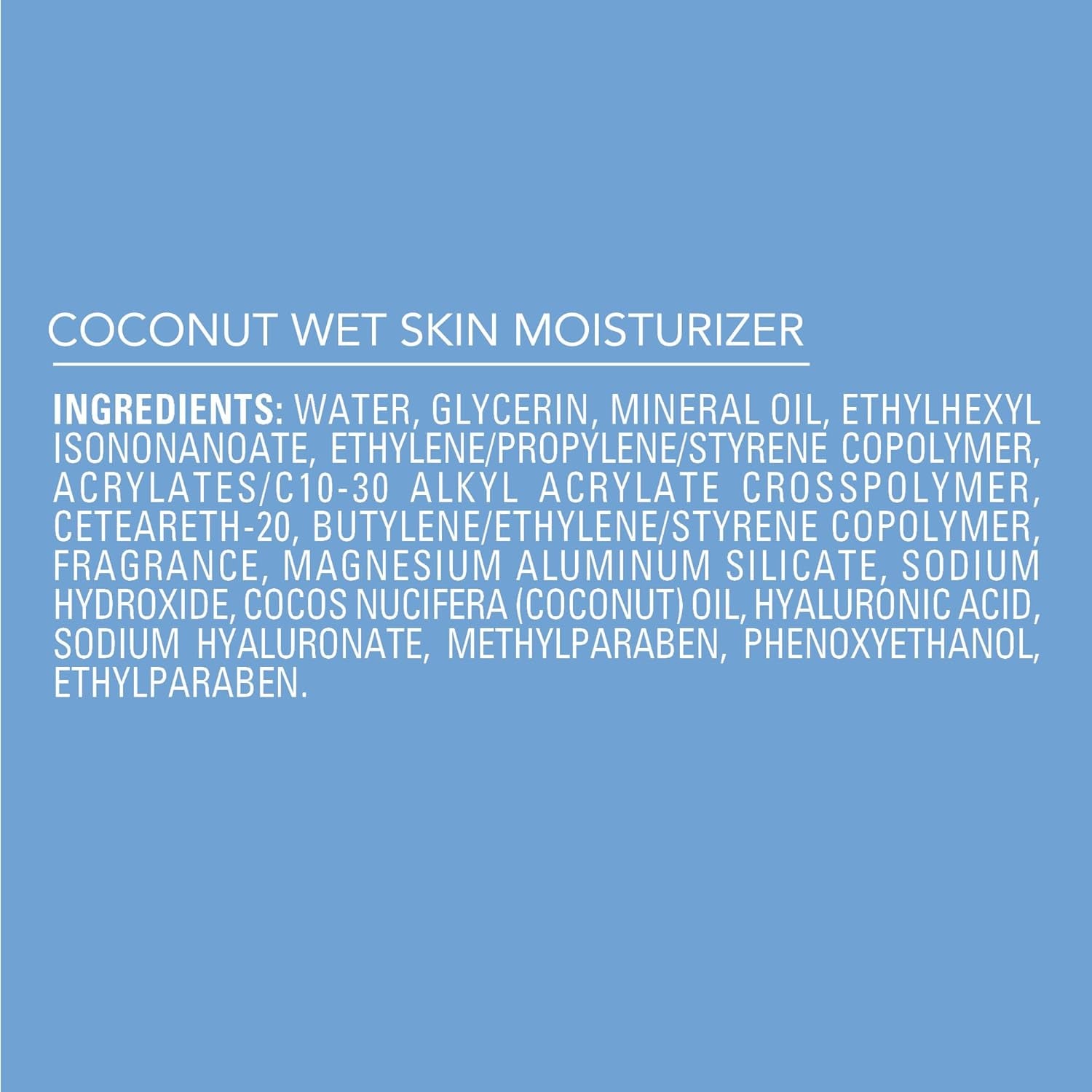 Wet Skin Body Moisturizer with Refreshing Coconut Oil, 10 Ounces (Packaging May Vary)