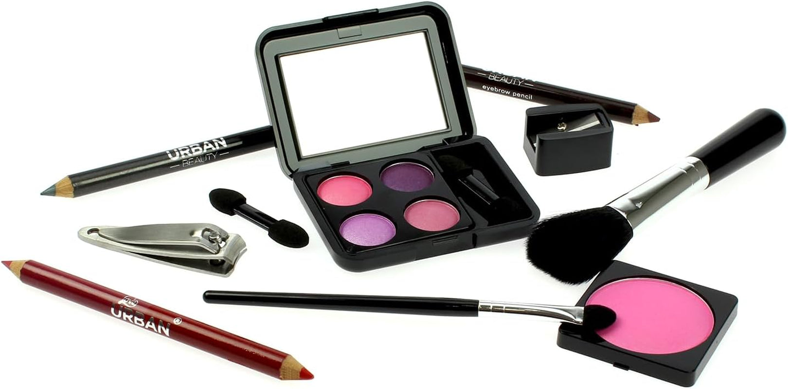 Dazzling Makeup Case – 60-Piece Vegan Makeup Set for Teenagers – Elegant Silver Box – Compact and Lightweight Design – Travel-Friendly Women’S Makeup Set